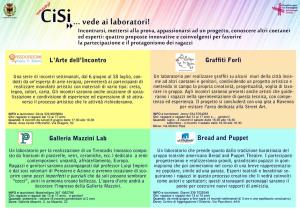 4 laboratori per adolescenti