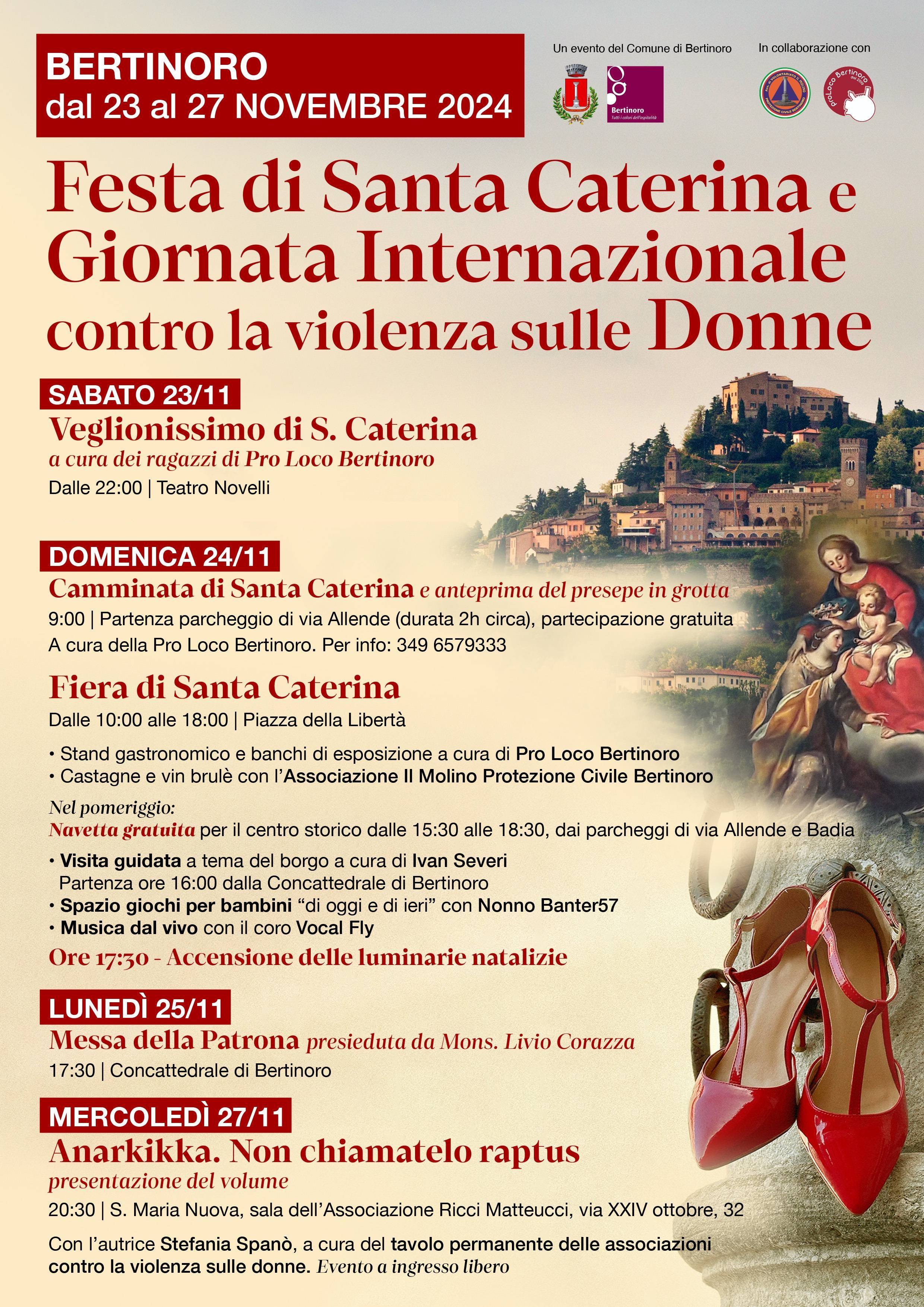 Festeggiamenti, ma anche riflessioni sulla violenza di genere:  così Bertinoro celebra la patrona foto 