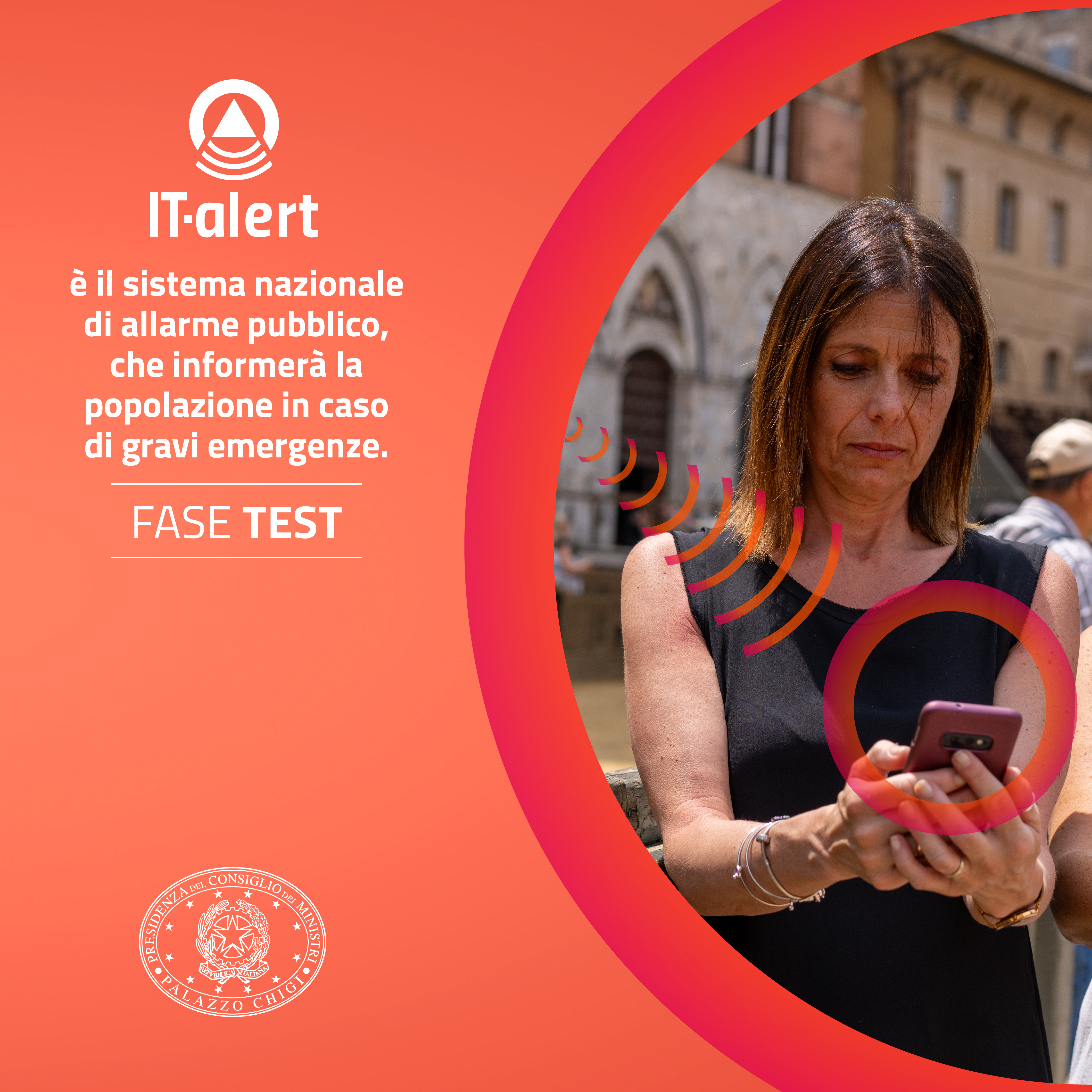 IT-alert: mercoledì 11 dicembre il test  in Provincia di Forlì-Cesena foto 