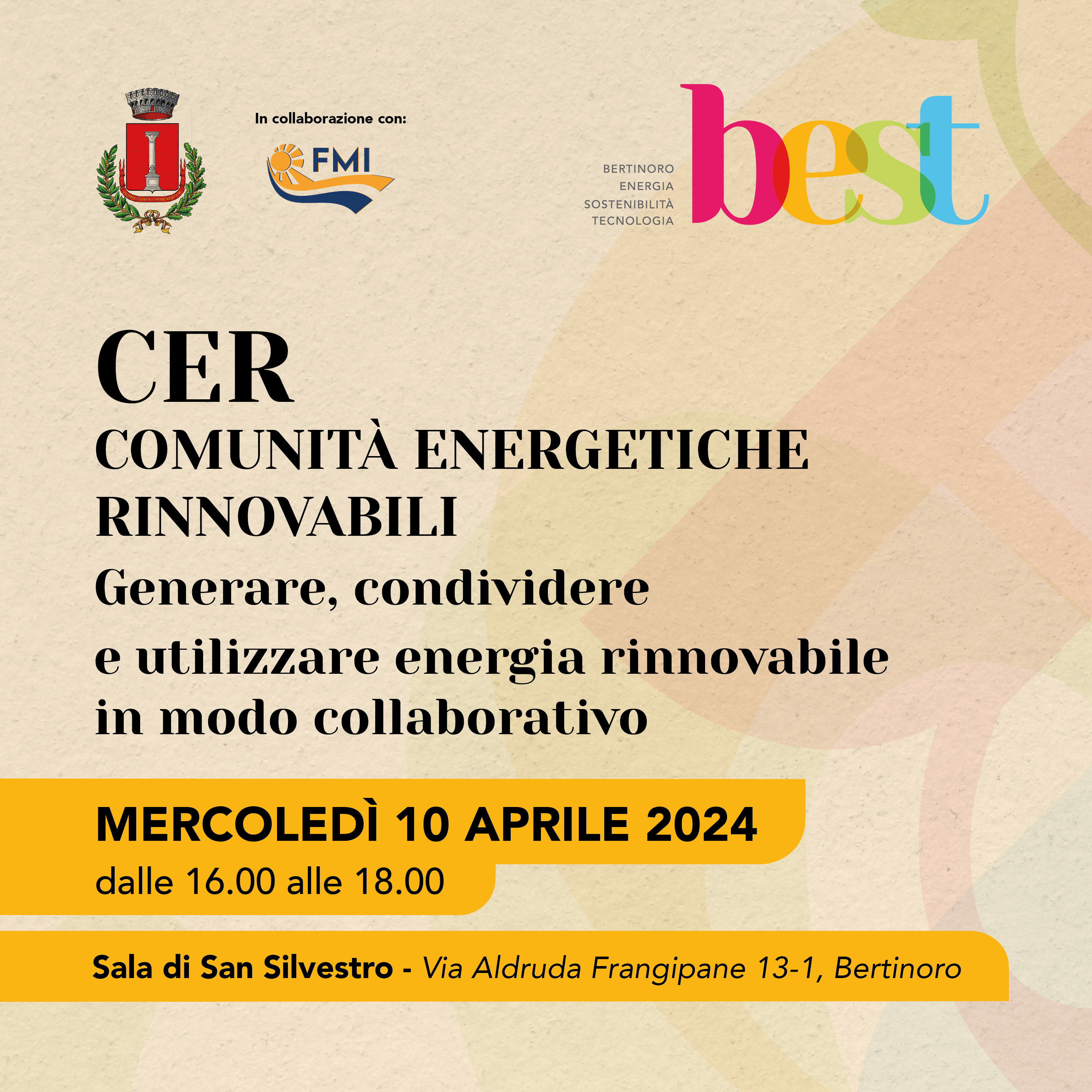 A Bertinoro prende il via “best”  il percorso per affrontare i cambiamenti climatici